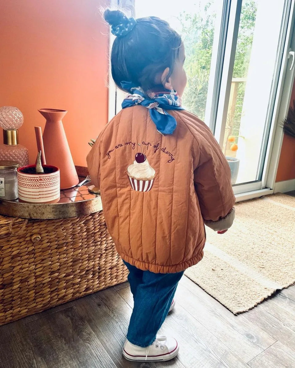 2025 KS Winter Baby Boys Lambswool Jackets Coat Kids Cotton Outerwear Toddler Girl Fleece Flight Suit Jacket Children's Clothing