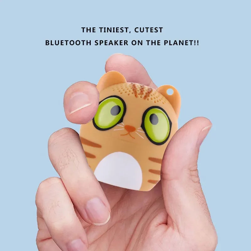Electronic Pet Mini Bluetooth Speaker 3W TWS Stereo Small Wireless Speaker Portable Animal Pet Micro Speaker Christmas