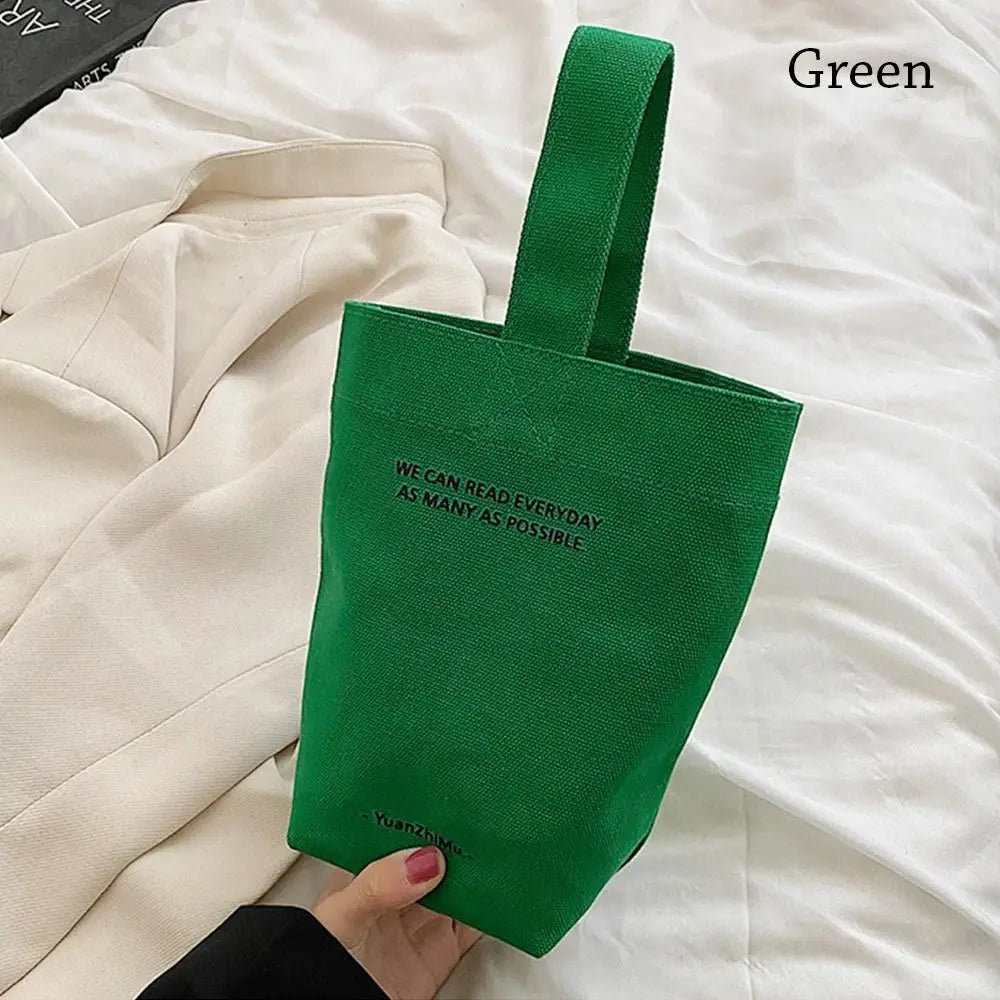 Casual Handbags Canvas Shoulder Crossbody Bags Large Capacity Shopper Bag  Letters Shoulder Crossbody Bags Purse