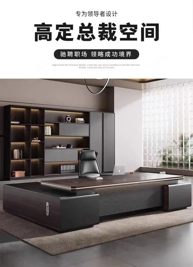 modernOfficedesk desktop table Furniture Standing l shaped gamingdesk computer gamer cabinets executive desk Work Desk Organizer