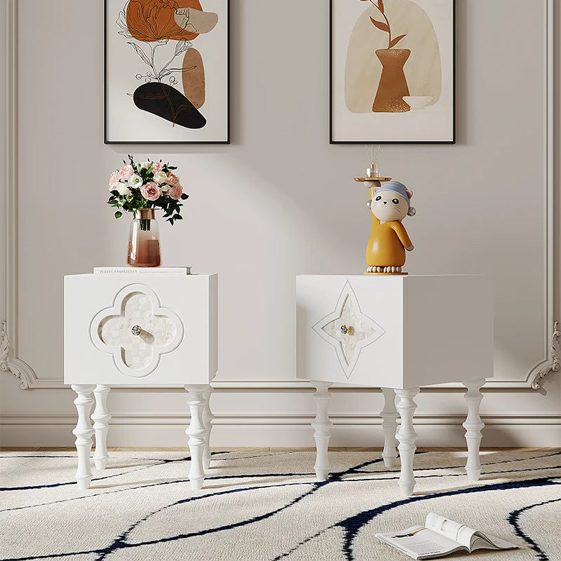 Premium Aesthetic Nightstand Modern Minimalist Classic Nordic Nightstand Drawer Trendy Mesa De Cabeceira Bedroom Furniture