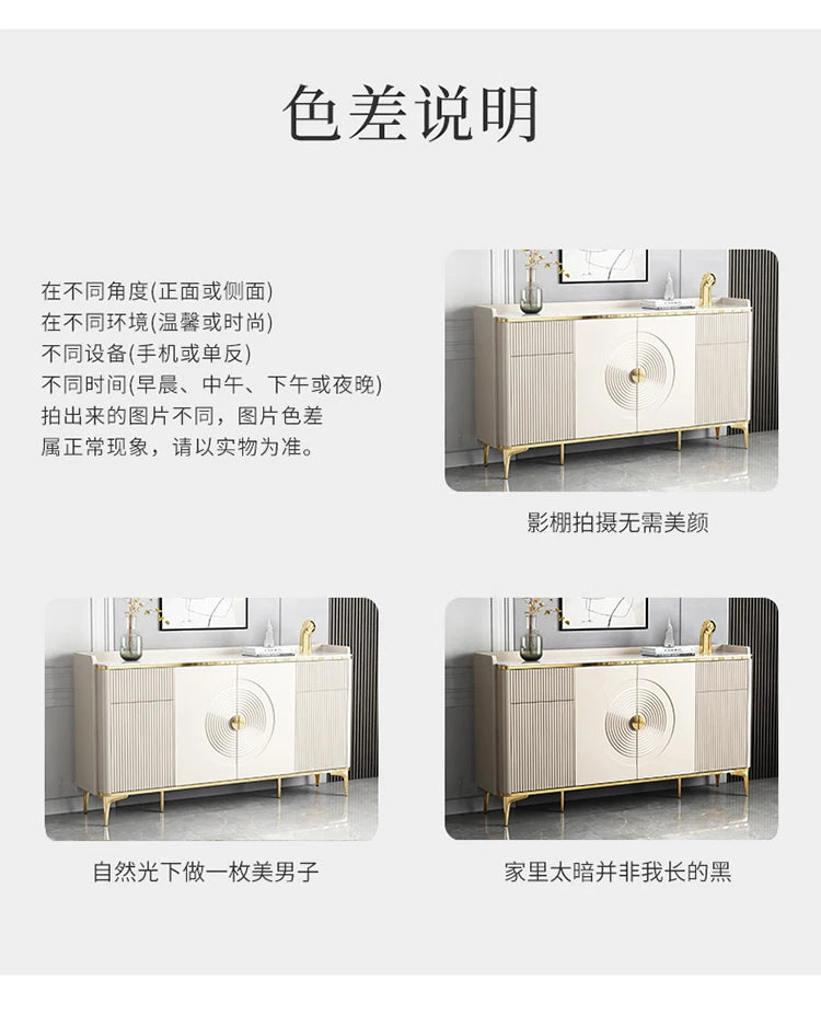 Large Household Living Room Cabinets European Metal Legs Glam Luxury Living Room Cabinets Nordic Modern Szafka Vintage Furniture