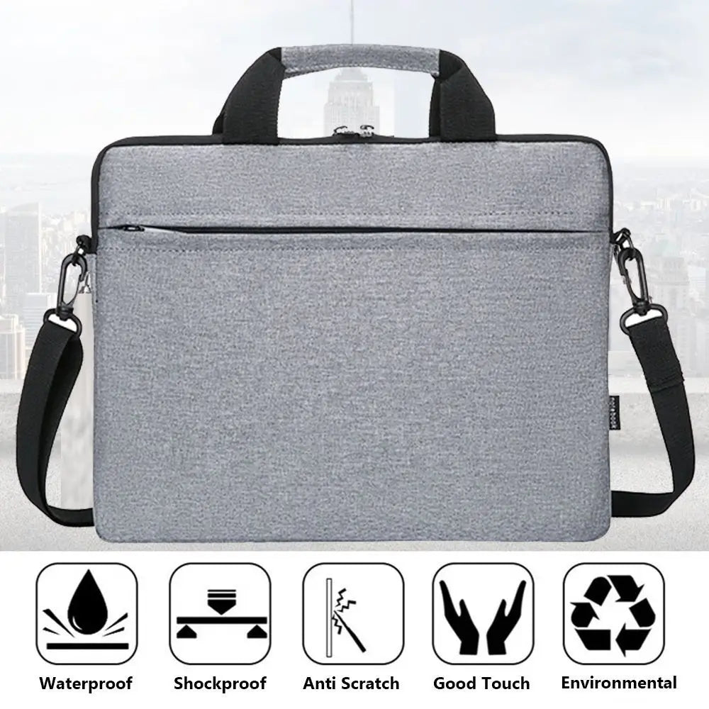 13.3 14 15.6 inch Laptop Handbag Sleeve Case Ultra Thin Notebook Cover Pouch Shoulder Bag For Lenovo HP Dell Asus Samsung