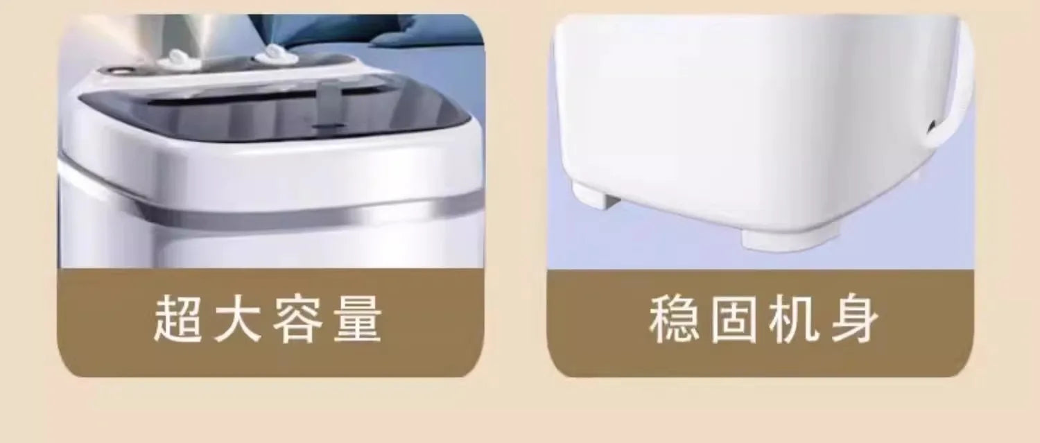 Large capacity washing machine mini small semi-automatic household washing and dehydrating machine dormitory socks washing