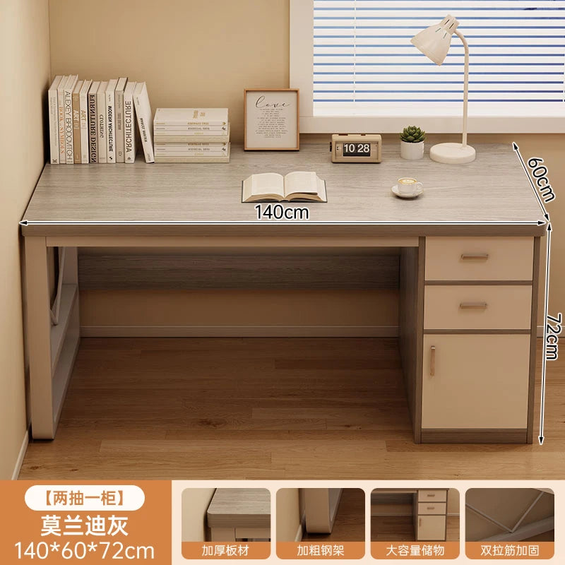 Dressing Simple Office Desk Bedroom Vanity Stainless Steel Office Desk Gamer Cabinet Coffee Escritorios De Oficina Furnitures