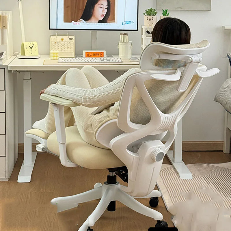 Study Playseat Office Chair Swivel Throne Ergonomic Bedroom Lazy Office Chair Computer Comfortable Nordic Mobilya Furniture