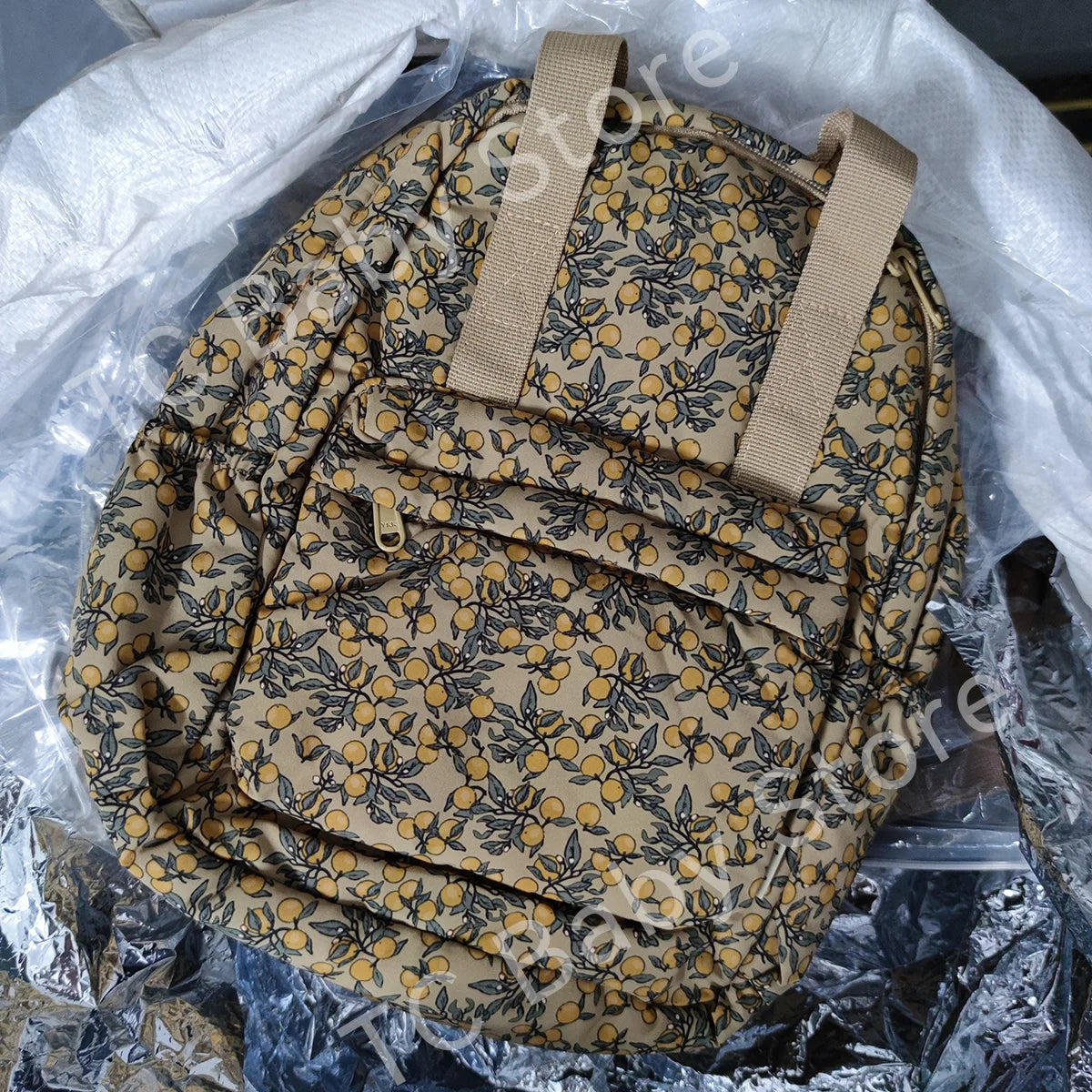 KS Baby Backpack Parent-child Kids Schoolbag Kindergarten Bags Brand Traveling Mom Cherry Lemon Children's Boys Girls Storage