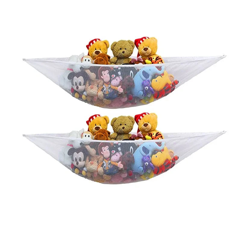 S/M/L Cute Children Bedroom Toys Hammock Net Stuffed Animals Toys Hammock Net Organize Storage Mesh Holder swing Storage Boxes