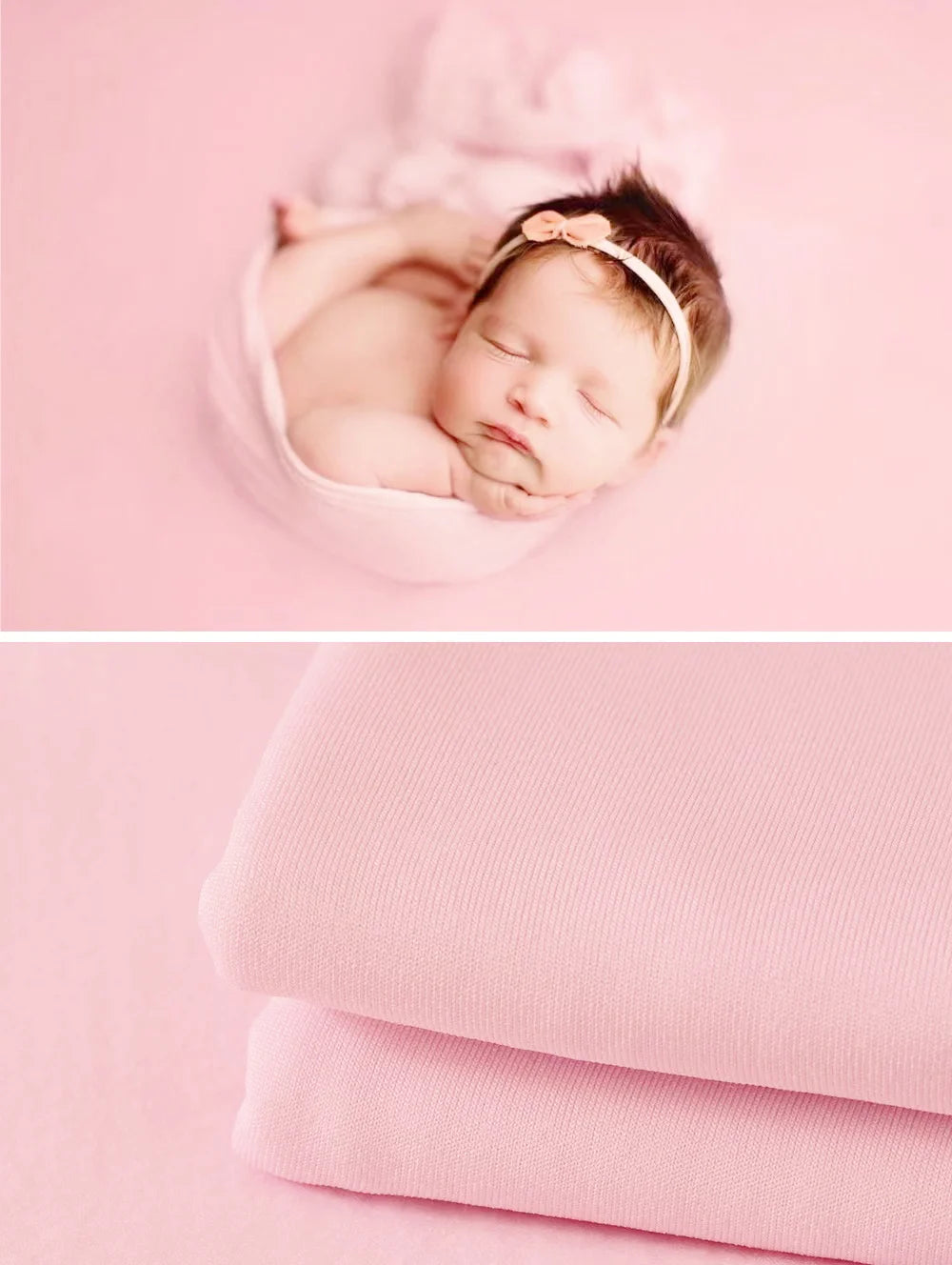 Newborn Photography Props Soft Wrap Blanket Backdrop Stretchable Fabrics for Baby Posing Studio Shooting Photo Accessories