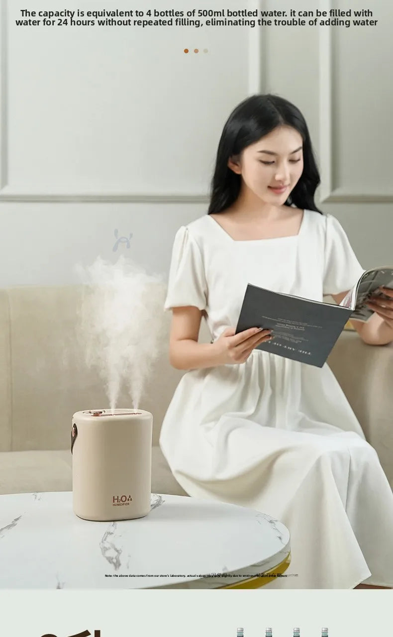 USB Humidifier for Bedroom Large Mist Baby Nursery with Constant Humidity