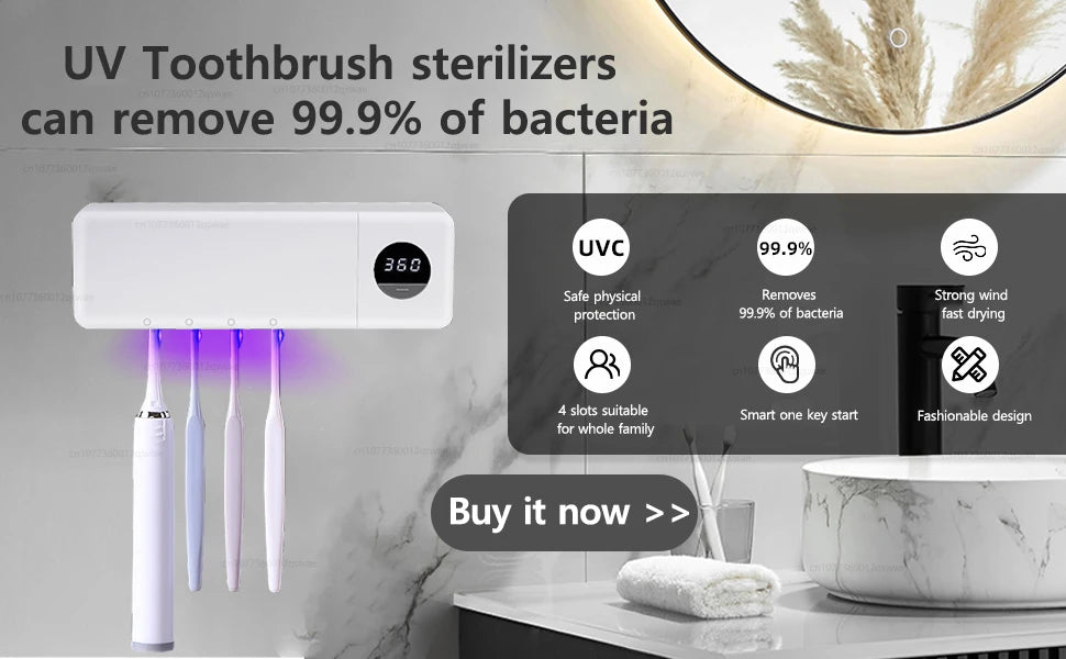 Electric Toothbrush Rotary Cleaning Teeth Brush Waterproof Electronic Tooth Brush With Timer Rechargeable Toothbrush with 8 Head