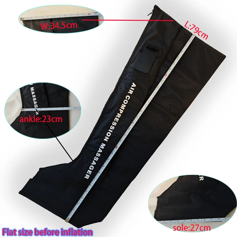 New Arrival Cordless Legs And Feet Air Massage Therapy Recovery Boots Circulation Air Compression Full Leg Massager Machine