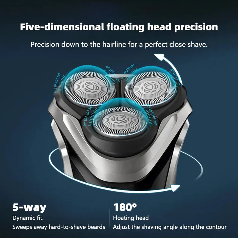 Philips New 3000 Series Electric Shaver Fast Shaving Flash Charging Men's Beard Trimmer Floating Head Intelligent Sensor Razor