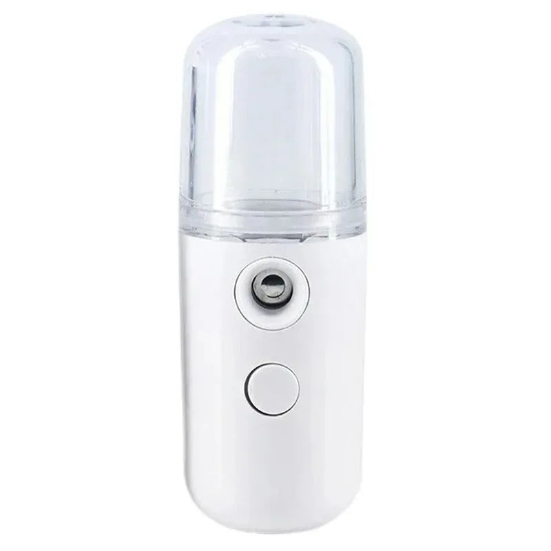 USB Portable 30ml Mini Nano Mist Sprayer Face Spray Facial Steamer Moisturizing Air Humidifier Skin Care Beauty Instruments