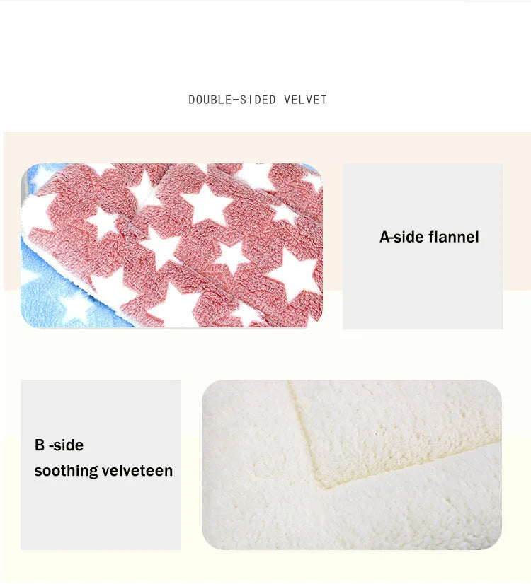 Thickened Comfortable Warm Small Cat Sleeping Cushion Skin-friendly Cute Winter Medium Dog Sofa Mat for Puppy Bed Accessories