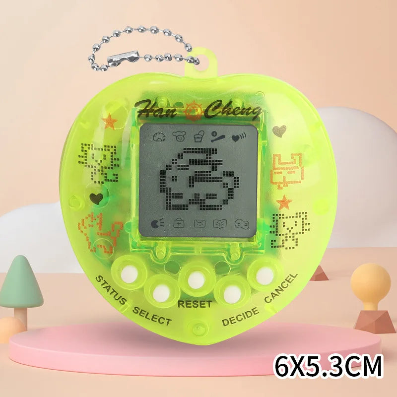 Hot Selling Electronic Pet Machines Handheld Mini Nostalgic Game Consoles Children'S Puzzle Toys, Hanging Decorations Gifts