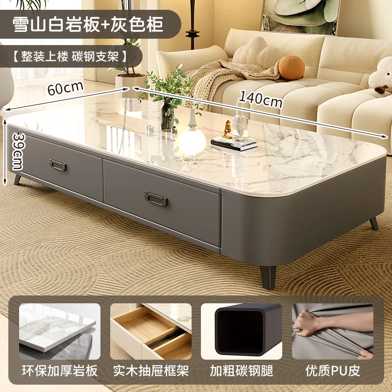 Cheap Cute Coffee Table Clear Simple Designer Modern Luxury Decoration Side Table Writing Mesas Bajas Living Room Furniture