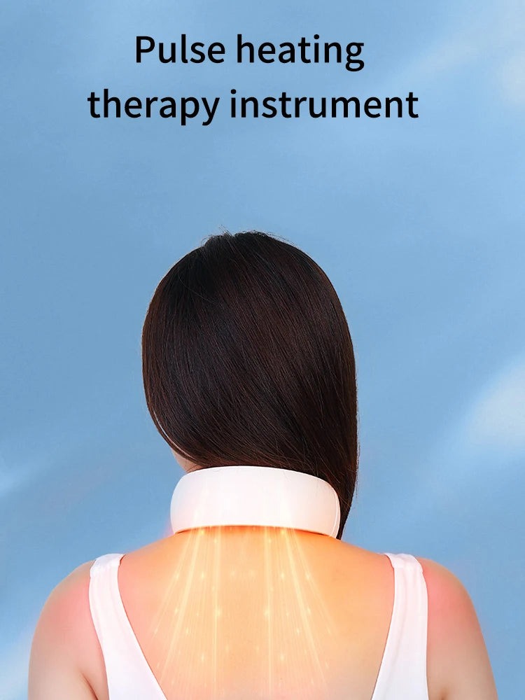 Neck Massager Intelligent Cervical Spine Instrument Electric Therapy Pulse Therapy Instrument Cervical Spine Massager