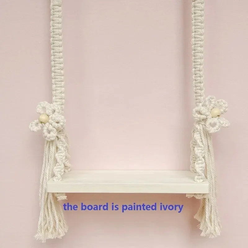 Baby Photography Props Newborn Swing Chair Wooden Furniture Infants Photo Shooting Prop Accessories Baby Photo Props Swings