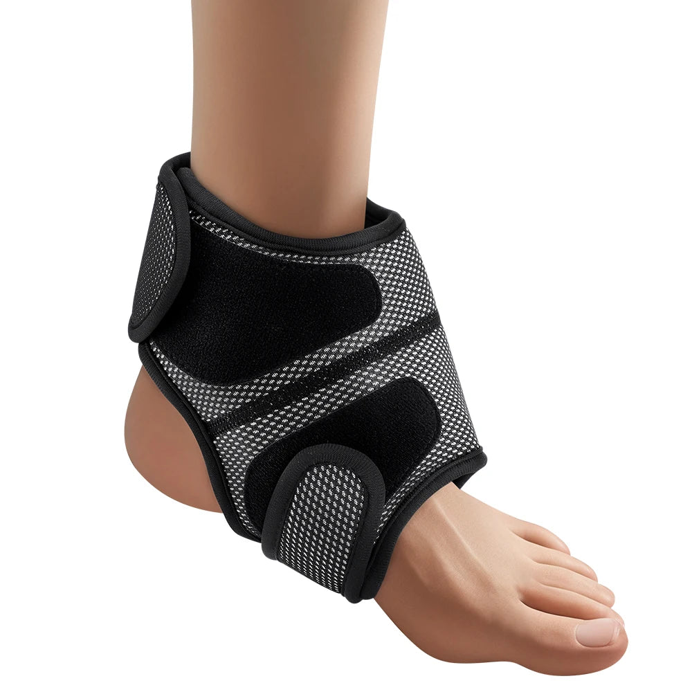 Electric Ankle Foot Massager Vibration Hot Compress Smart Air Pressure Multifunctional Brace Support Relaxation Treatments