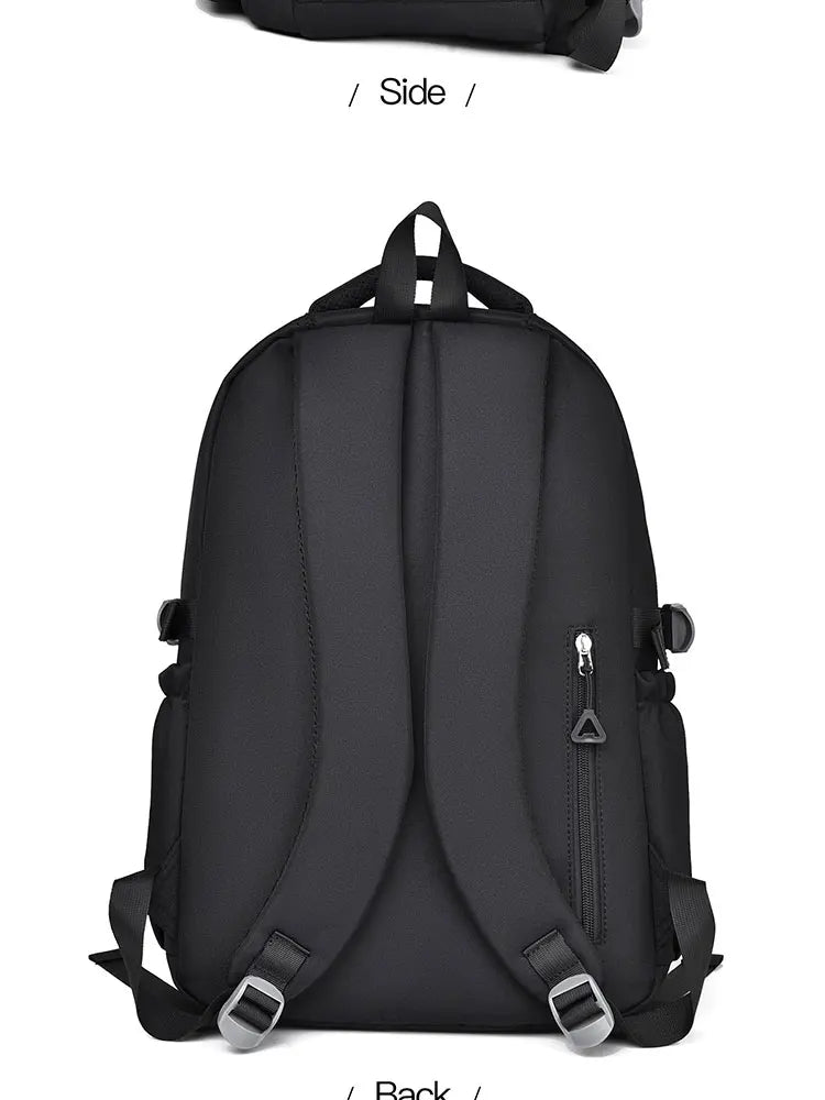 A Multi-layer Waterproof And Stylish Backpack Oxford Large-capacity Simple Commuter Out-of-town Student Backpack