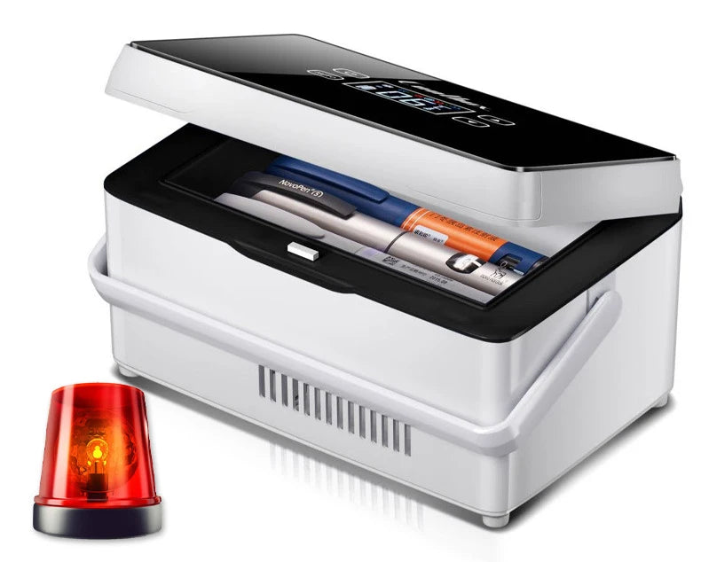 20400mAh Portable Insulin Refrigerator USB Rechargeable Mini Cold Box Drug Medicine Constant Temperature Cooler Case With Bag