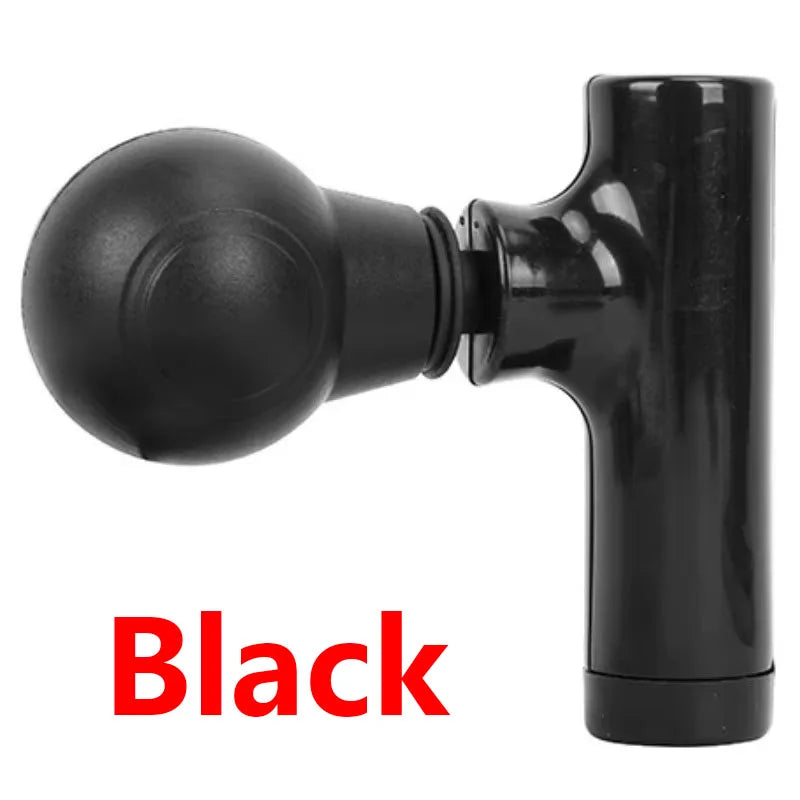 2025 New Mini Massage Gun USB Portable Muscle Relaxation Vibrating Fitness Equipment for Neck Back Shoulder Pain Relief