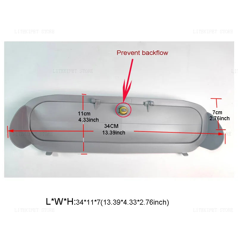 Automatic Cat Litter Box Accessories Bin Door Collecting Feces Bottom Capsule Garbage Bag for Cat Toilet Litter Box