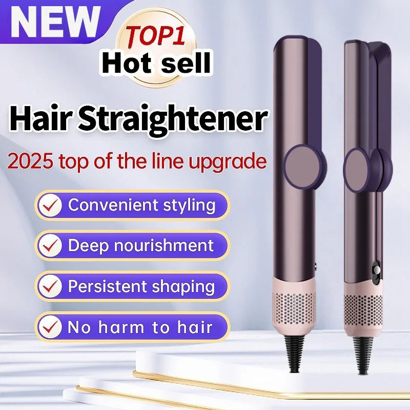 Professional Styling Tool Hair Straightener & Hair Dryer Heat-Up Hair Flat Iron Negative Ion Iron Household Hair Dryer airstrait