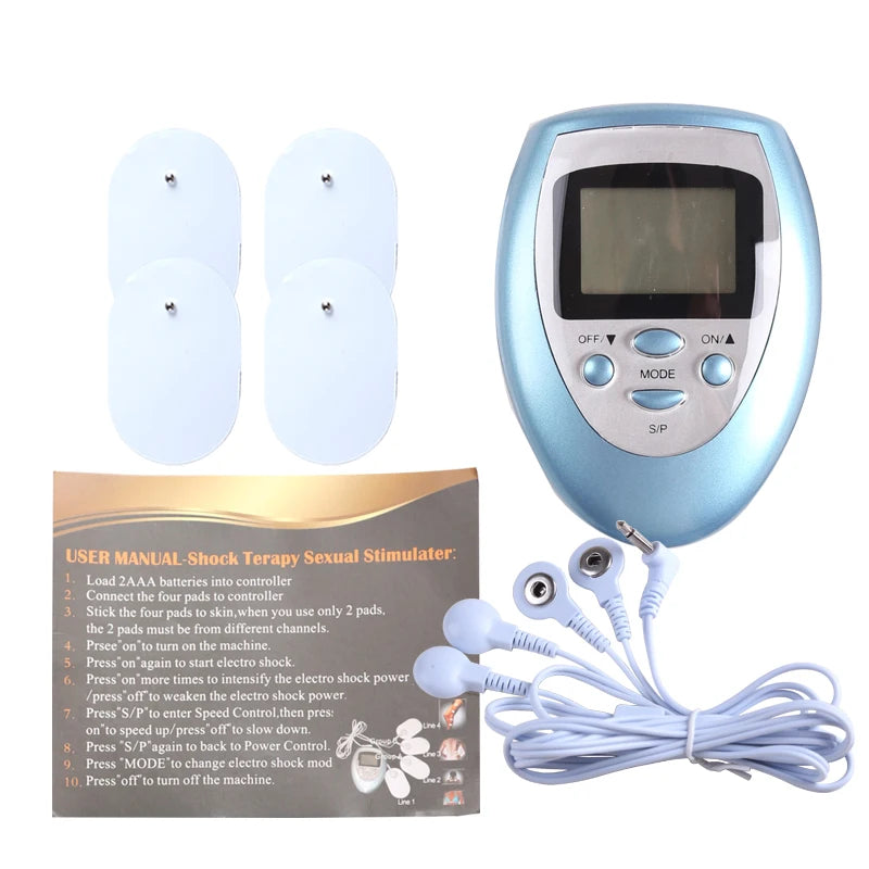 8 Modes EMS Acupuncture Electrical Therapy Electrical Physiotherapy Device Muscle Stimulatorfor Muscle Relaxation Pain Relief