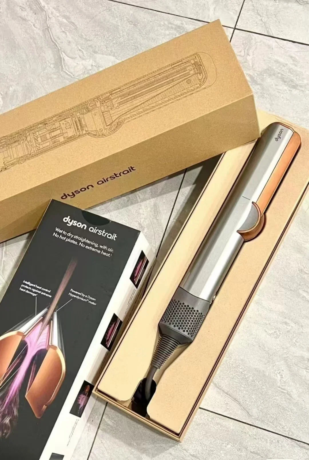 HT01-HS05 Wet and Dry Multifunctional Household Hair Straightener מברשת שיער  escova secadora e alisadora electric hair brushes