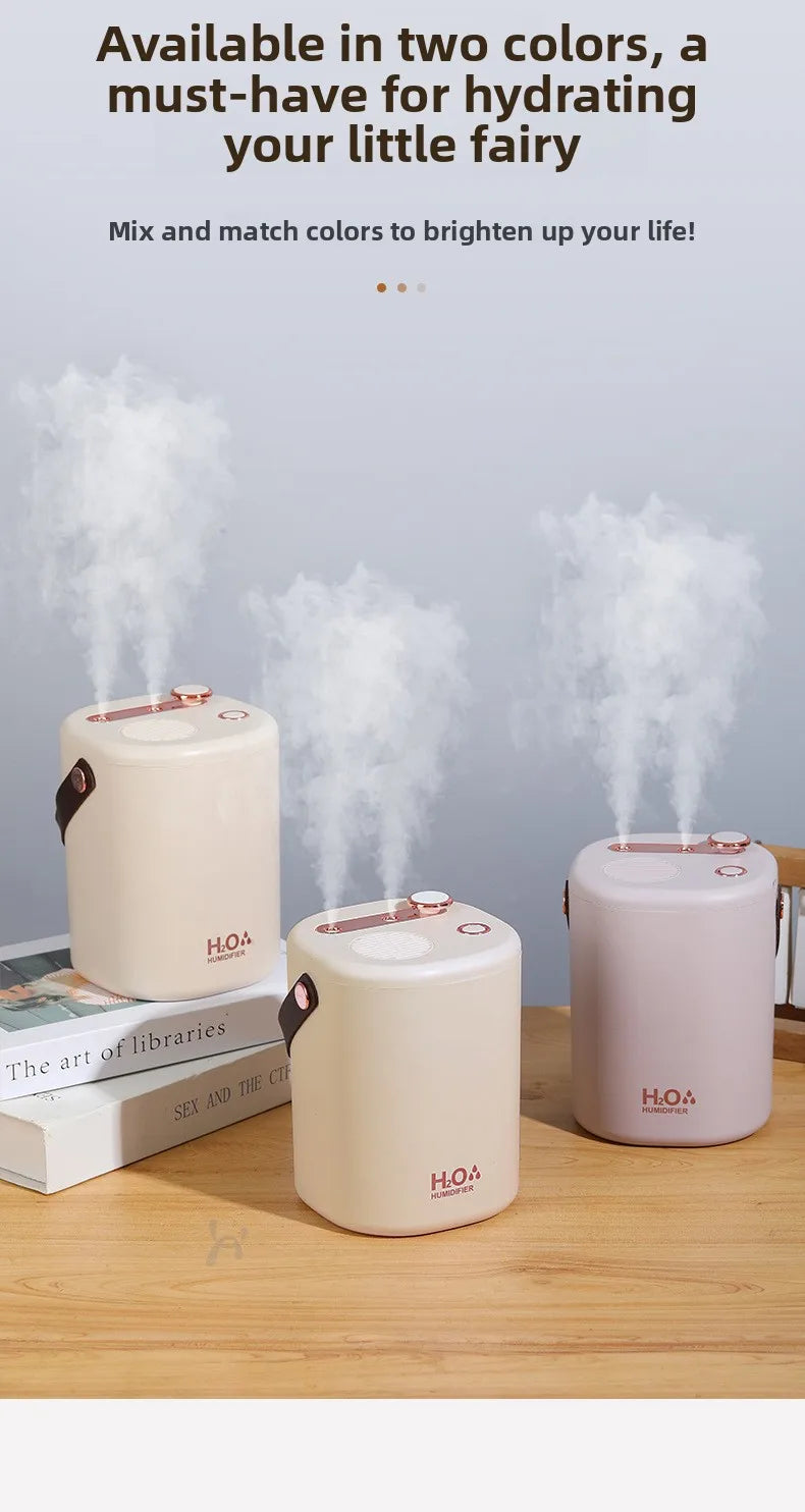 USB Humidifier for Bedroom Large Mist Baby Nursery with Constant Humidity