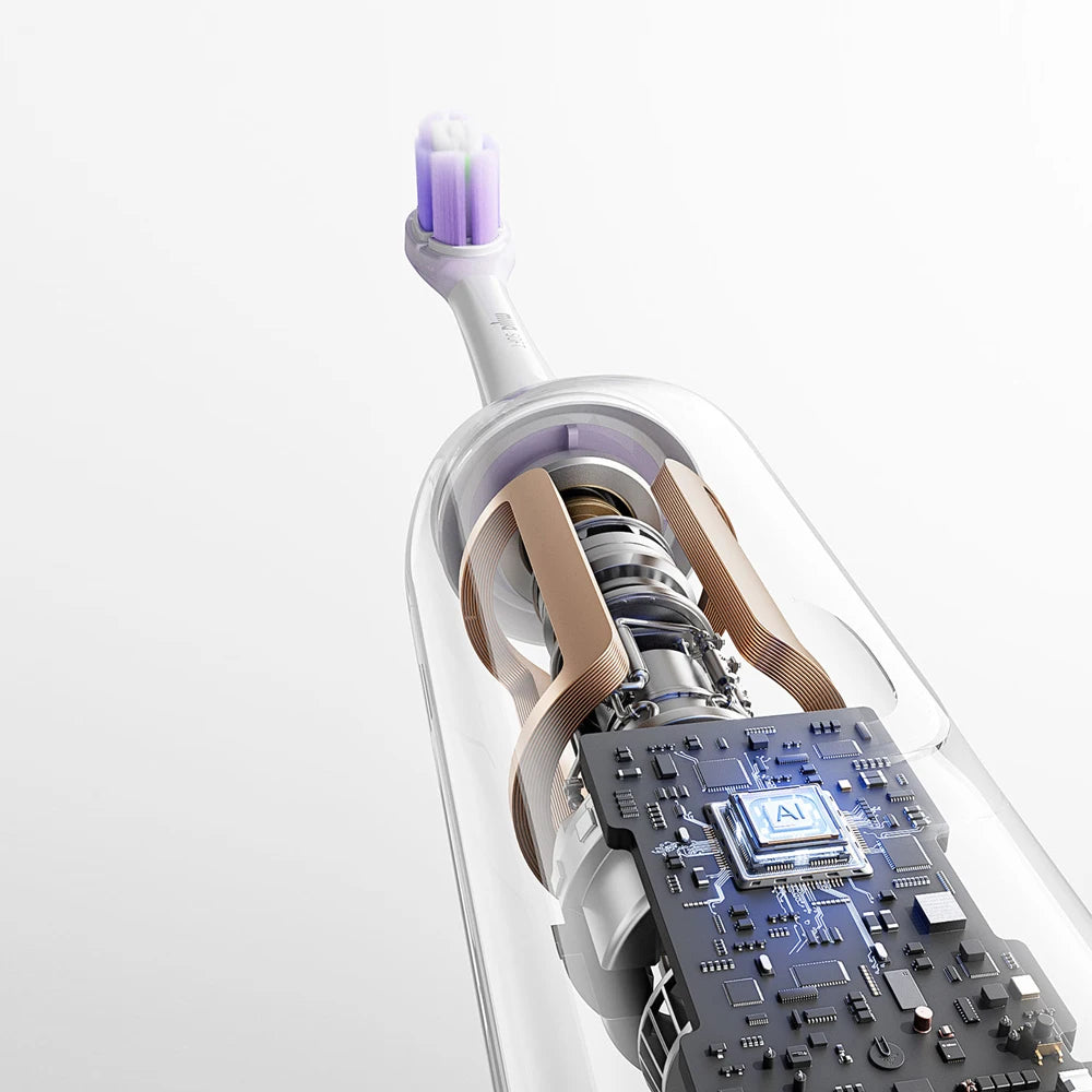 XIAOMI MIJIA Oscillation Electric Toothbrush Pro,Smart 4 Modes,IPX8 Waterproof Sonic Vibration Toothbrushes,180-day Battery Life
