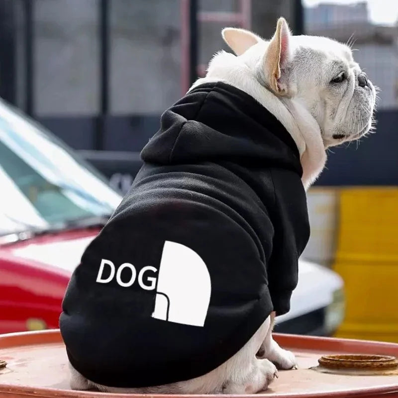 Pet Casual Hoodies, Dog Clothes, Large Dogs Coat, Jacket for Labrador, Costume, French Bulldog Apparel,Autumn， Puppy Sweater