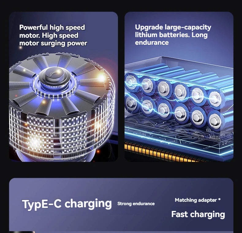 2025 New Mini Double Headed Fascia Gun Portable Fitness Muscle Electric Massage Gun Relaxing Cervical Fascia Gun