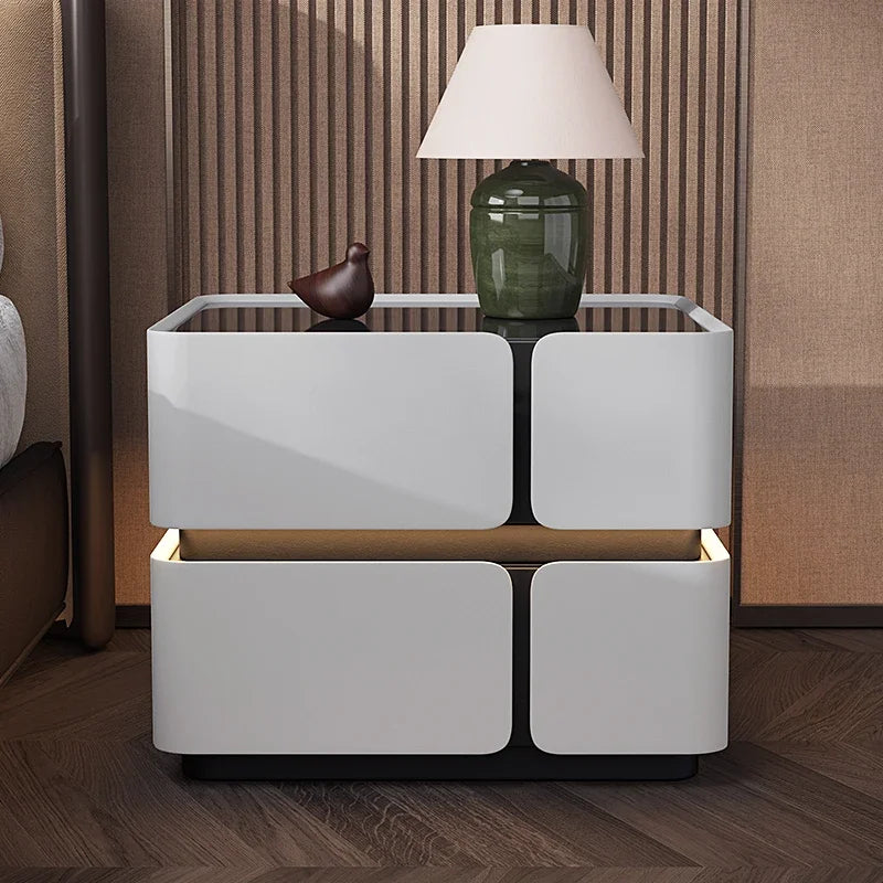 Modern Quality Nightstand Delicacy Nordic Storage Italian Bedside Table Beauty Trendy Mesa De Cabeceira Para Quarto Furniture