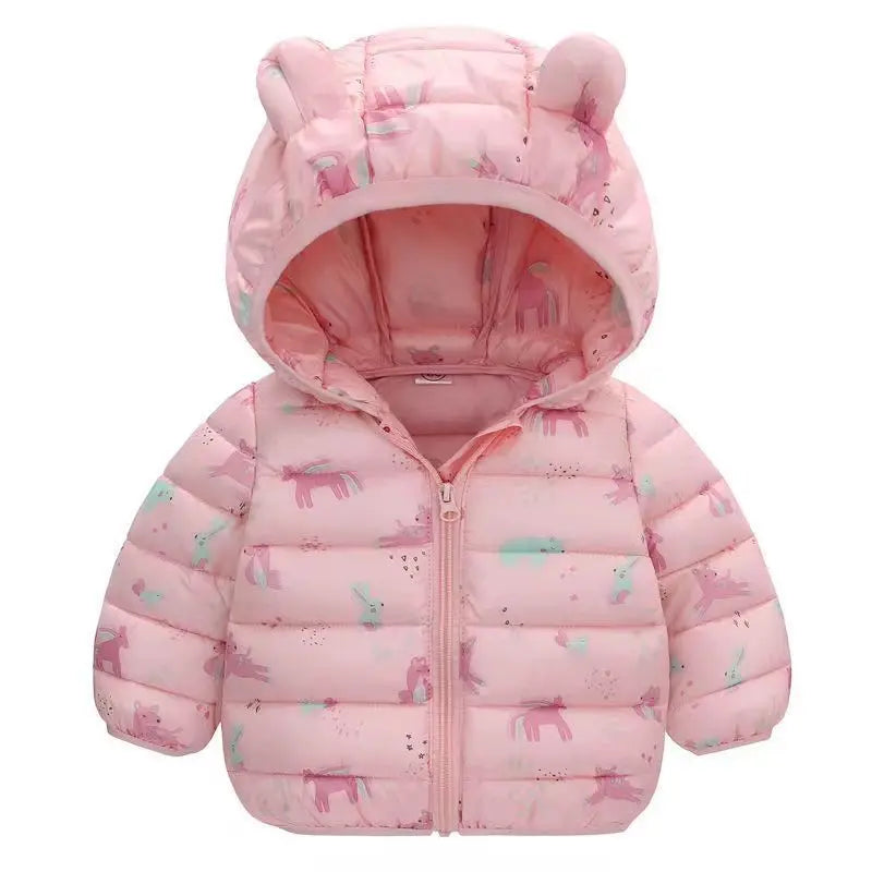 Kids Down Long Outerwear Winter Autumn Big Children Thicken Warm Cotton Clothes Boys Girls Padded Parka Coats Teen Jacket 3-10Y