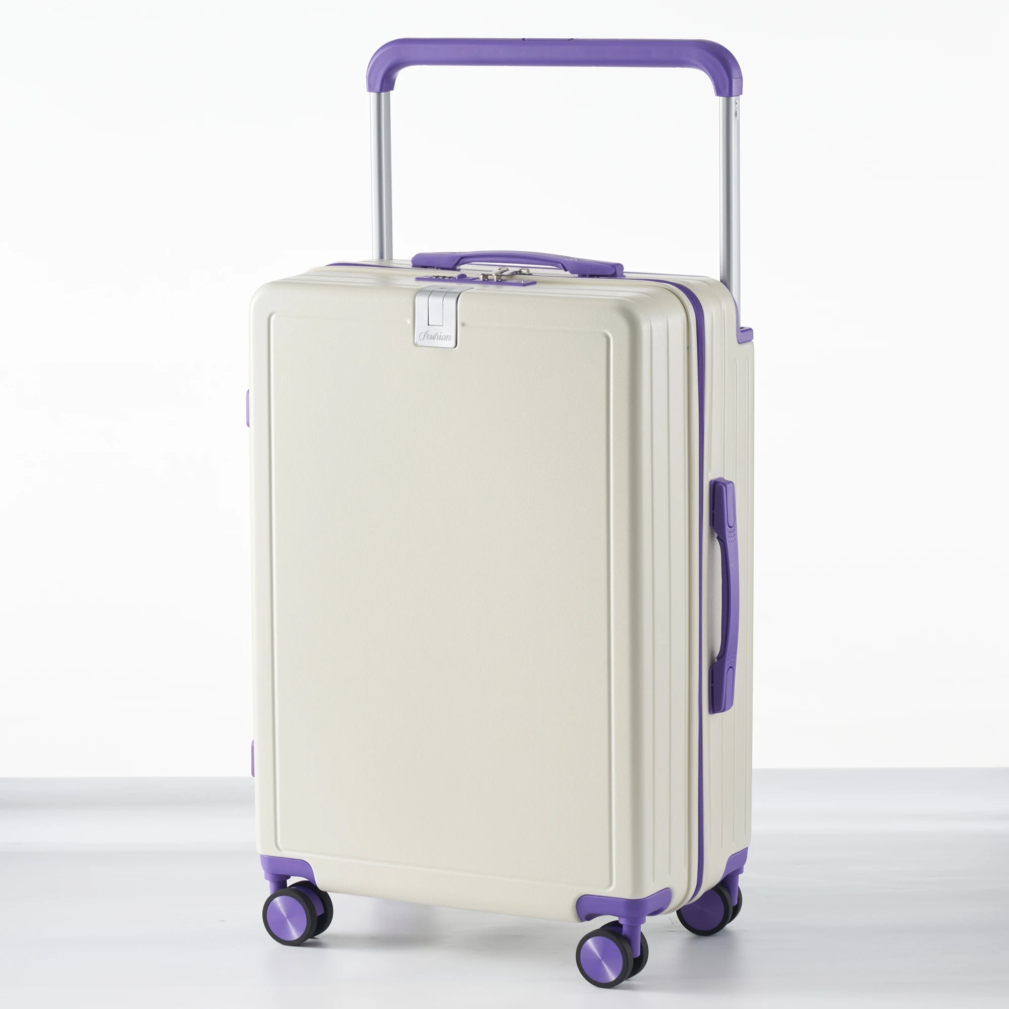 KLQDZMS Luggage Travel Bag 20 Inch Boarding Box Large Capacity Men's Trolley Case 22"24"26"28" ABS+PC Women's Cabin Suitcase