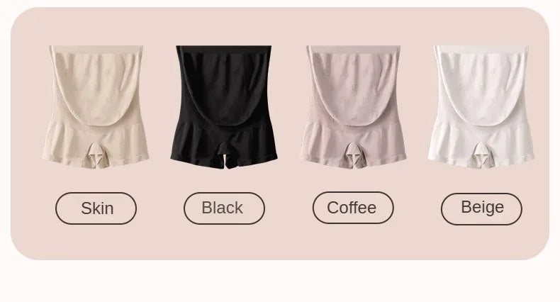 Seamless Panties for Women Boxer Safety Pants Comfort Pregnant Clothes Soft Breathable Maternity Underwear Plus Size Panties