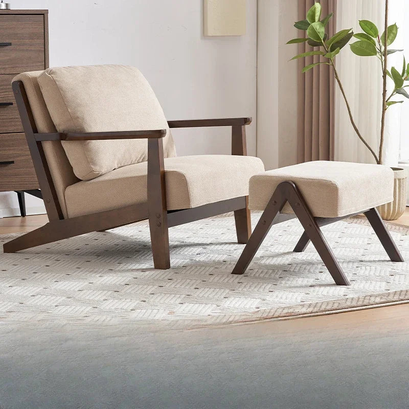 Computer Armchair Chair Relax Nordic Furniture Living Hotel Chairs Comfortable Replica Design One Person Stole Curly Dresser