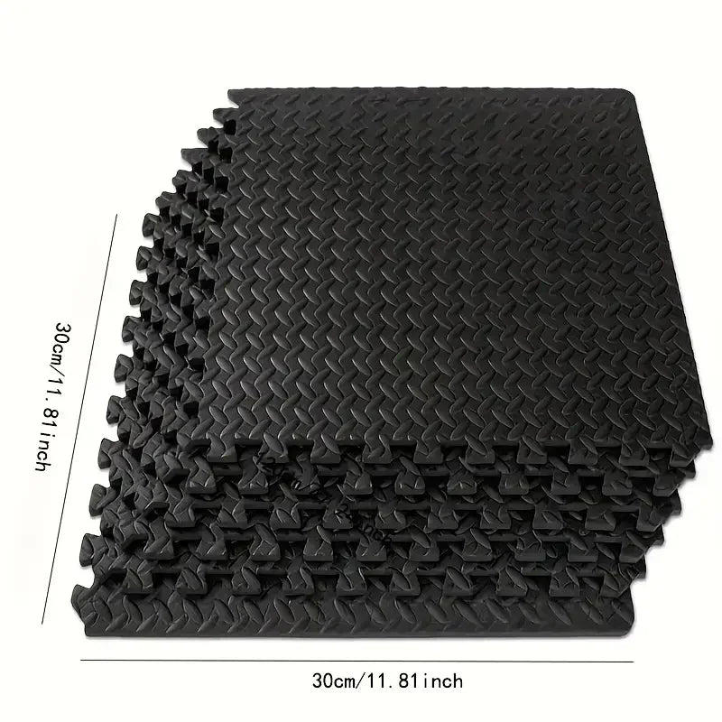4-20PCS Home Gym Stitched Activity Mat EVA Foam BPA Free Waterproof Floor Mats Non-slip Quiet Kids Activity Play Mats Home Decor