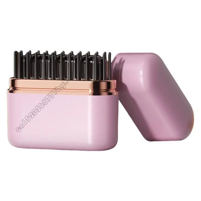 4XFB Wireless Hair Straightening Brush Styling Tool Hair Straightener Brush Convenient Electric Hot Comb Hair Straighteners