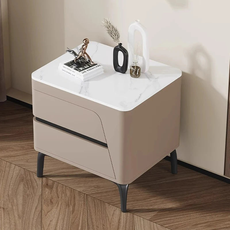 Space Saving Nightstands Creative Modern Simple Elegant Bedside Table Premium Aesthetic Mesitas De Noche Bedroom Furniture