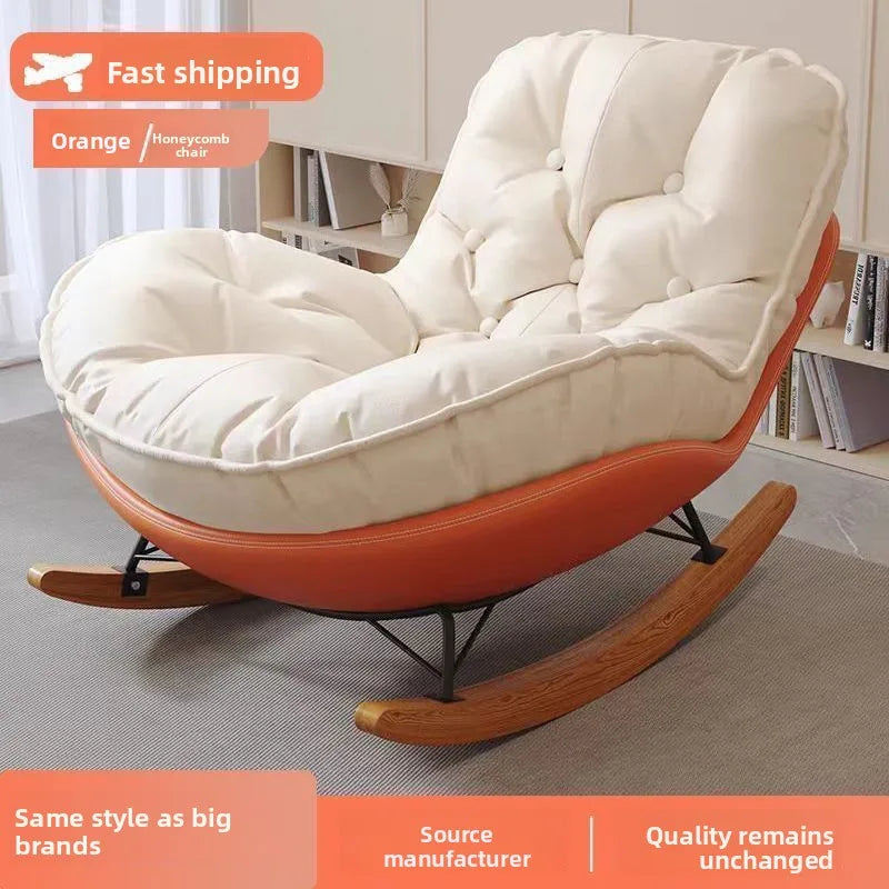 Furnished Lazy, Sofa, Penguin, Rocking Chair, Recliner, Balcony, Outdoor, Home, Bedroom, Leisure Chair, Living Room, Chair