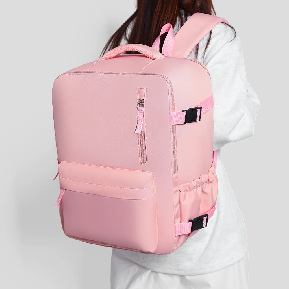 Travel Backpack Airline Approved Low-Cost Airline Solid Color Leisure Large Capacity Commuter Computer Bag Backpack