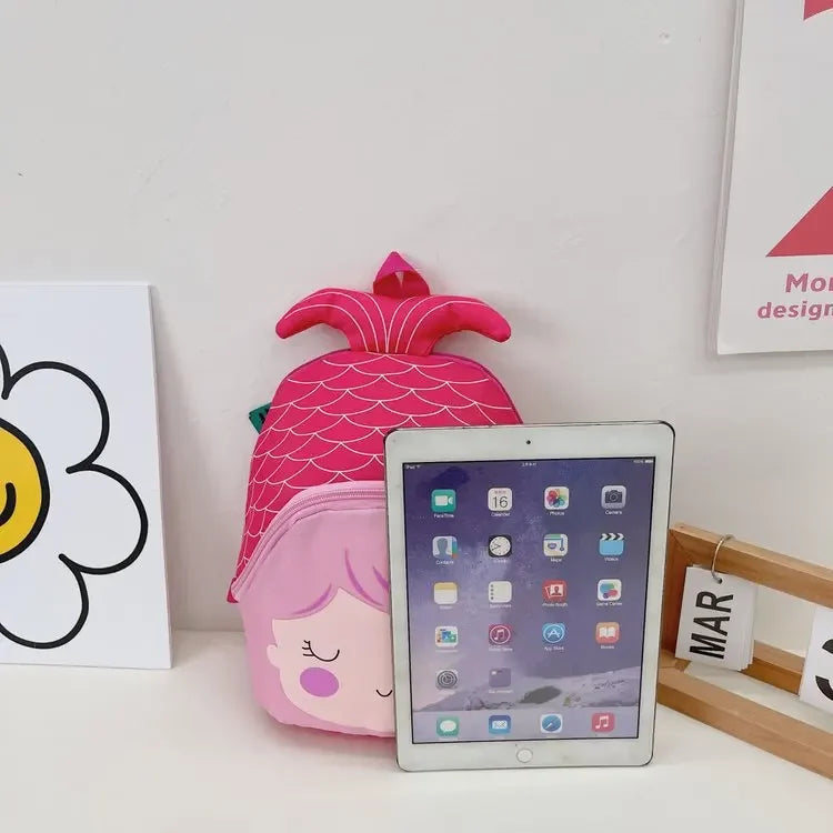 Kindergarten Sequin Princess Toddler Backpack Cartoon Fishtail Backpacks for Kids Cute Mermaid Children'S School Bag Purse Girls