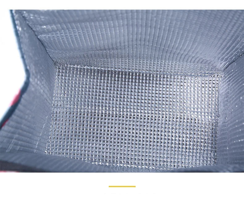 Insulated Thermal Cooler Bag Lunch Storage Box Bag Portable Picnic Camping Bag Food Drink Storage Leakproof Outdoor Cooler Box