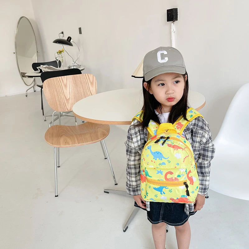 Children's Cartoon Dinosaur Unicorn Backpacks For Teenager Cute Kindergarten Schoolbag Waterproof Book Bag Boys Girls Animal Bag