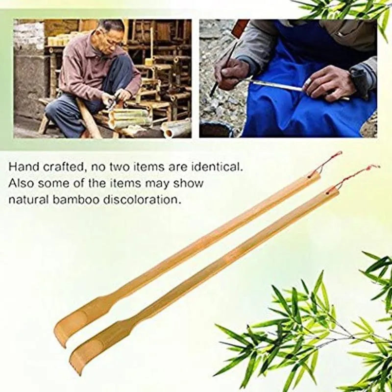 Bamboo Back Scratcher Old People Scratching Massager Body Massage Anti Itch Scraper Stick Health Care Product Tickling Artifact