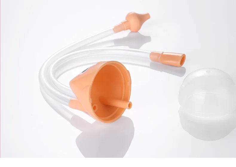 Nasal Aspirator Infant Nasal Suction Snot Cleaner Baby Mouth Suction Catheter Children Cleansing Sucker Nose Cleaning Tool Safe